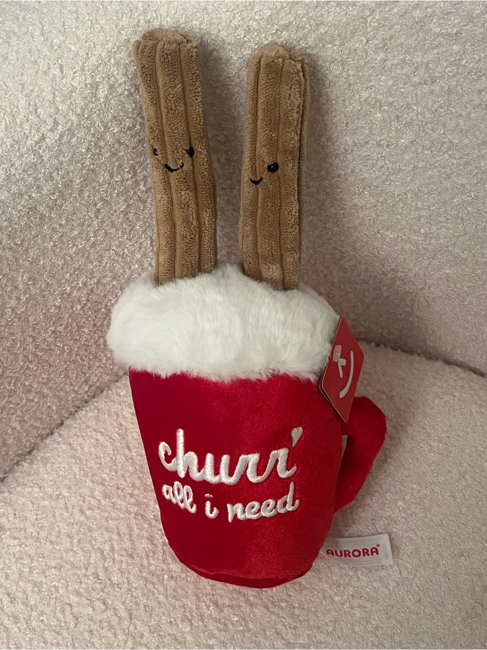 Red 'Churri All I Need' Plush